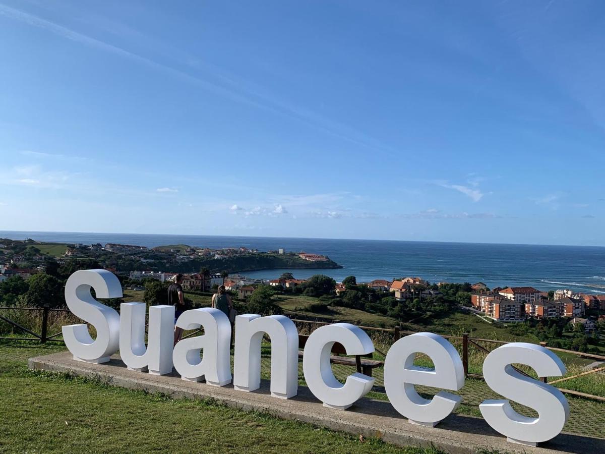 Apartamento Piso sobre mar junto al Faro de Suances Exterior foto