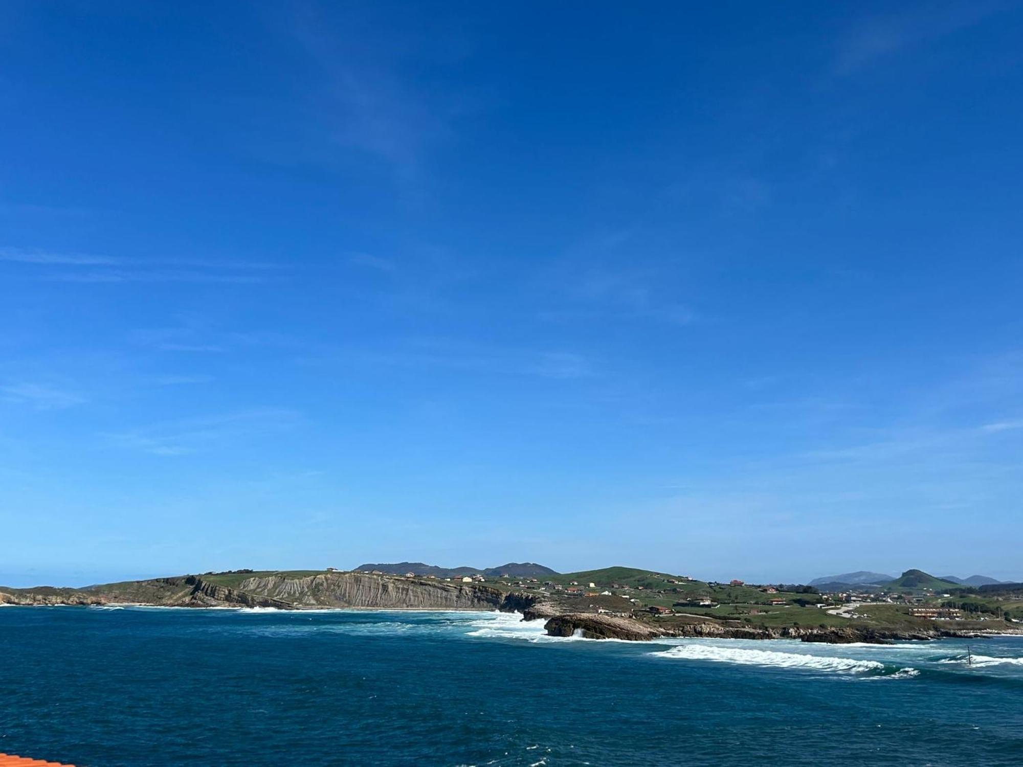 Apartamento Piso sobre mar junto al Faro de Suances Exterior foto