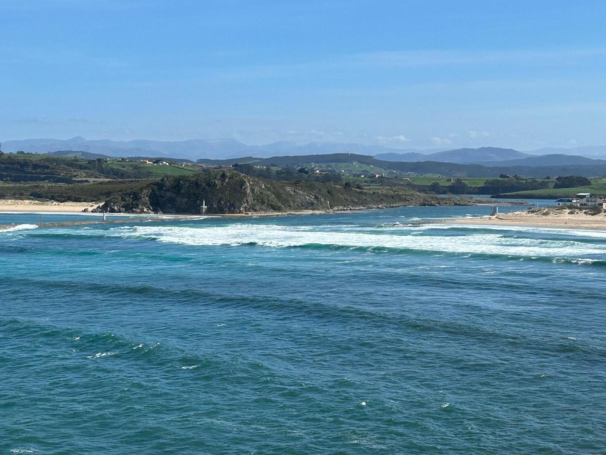 Apartamento Piso sobre mar junto al Faro de Suances Exterior foto